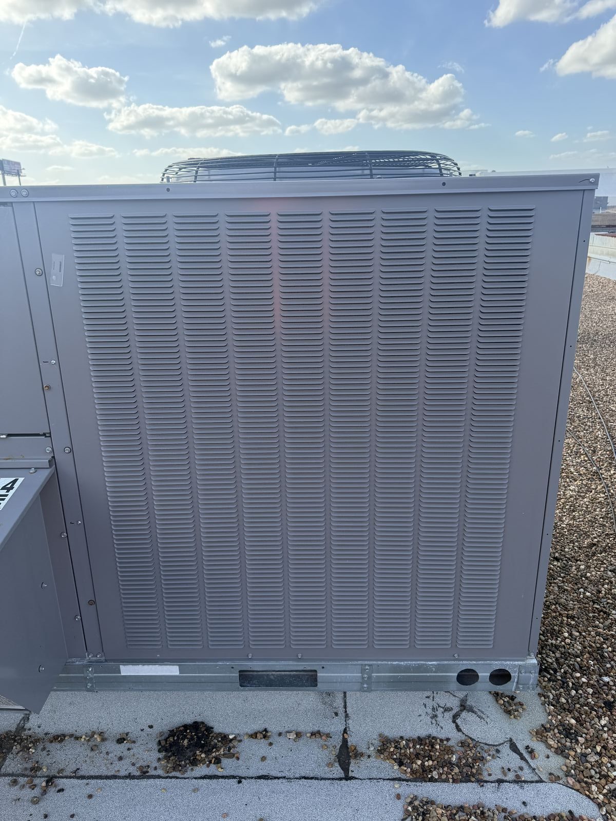 HVAC condenser unit